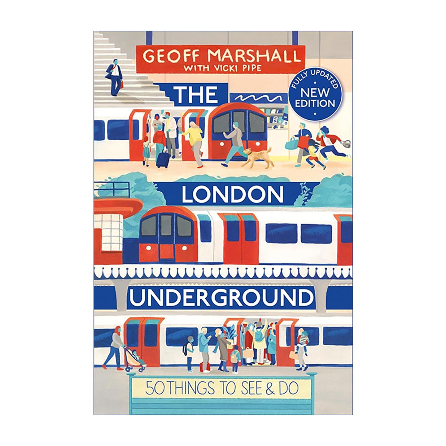 英文原版 The London Underground 伦敦地铁 50件必看必做之事 英国交通科普 地铁文化科普 英文版 进口英语原版书籍