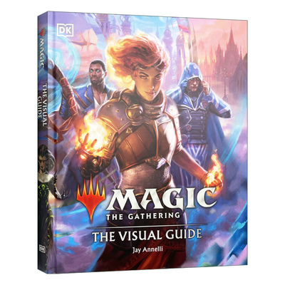Magic The Gathering Visual Dictionary 动画 万智牌英雄人物角色指南 精装