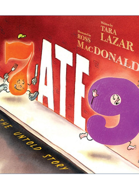 英文原版 7 Ate 9 七吃了九 私家侦探I系列故事精装绘本 英文版 进口英语原版书籍