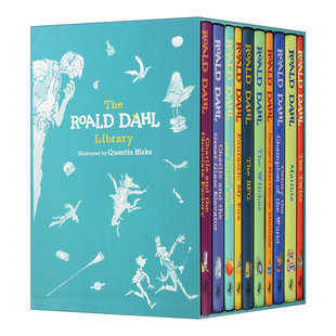 罗尔德·达尔周年10册礼盒 精装 The Roald Dahl Centenary Boxed Set 10本畅销小说 英文原版儿童文学读物 进口书籍