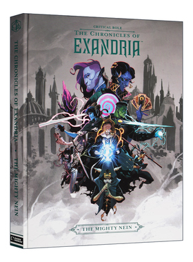 Critical Role The Chronicles of Exandria The Mighty Nein 关键角色Exandria编年史 精装 英文原版艺术读物 进口英语书籍