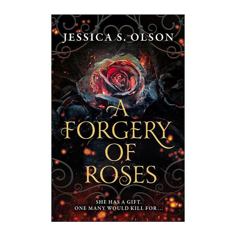 英文原版 A Forgery of Roses 伪造玫瑰 Jessica S. Olson 畅销青少年奇幻浪漫小说 英文版 进口英语原版书籍