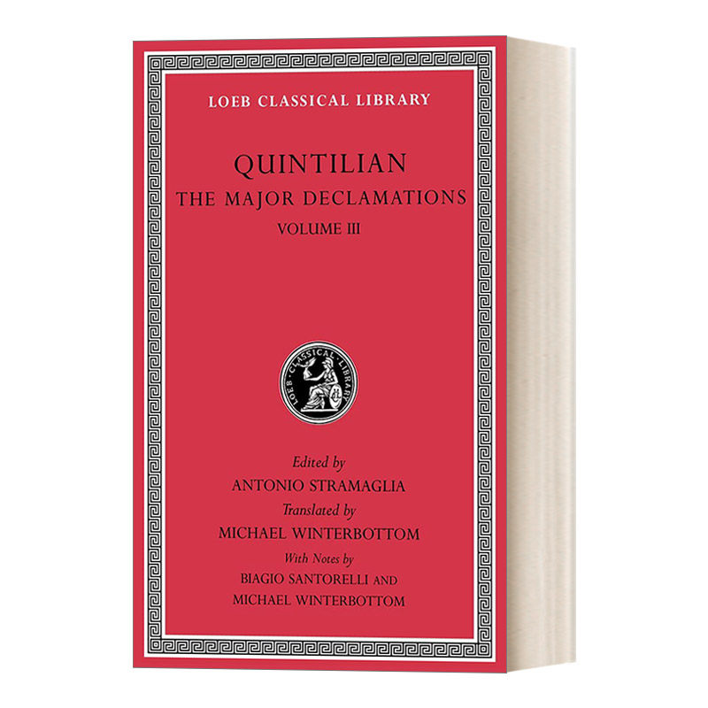 英文原版小说 The Major Declamations Volume III Quintilian 主要演说卷3 拉英对照版 洛布古典丛书 英文版 进口英语原版书籍