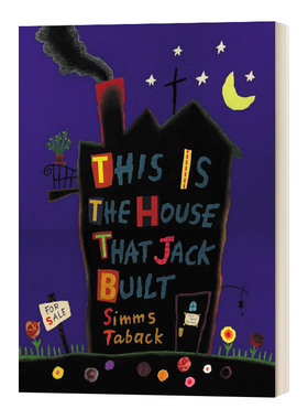 英文原版 This is the House that Jack Built 这是杰克建的房子 凯迪克银奖 Simms Taback 英文版 进口英语原版书籍