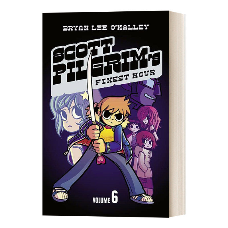 歪小子斯科特漫画第六卷 英版 Scott Pilgrim Scott Pilgrim’S Finest Hour Volume 6 英文原版漫画 进口英语书籍