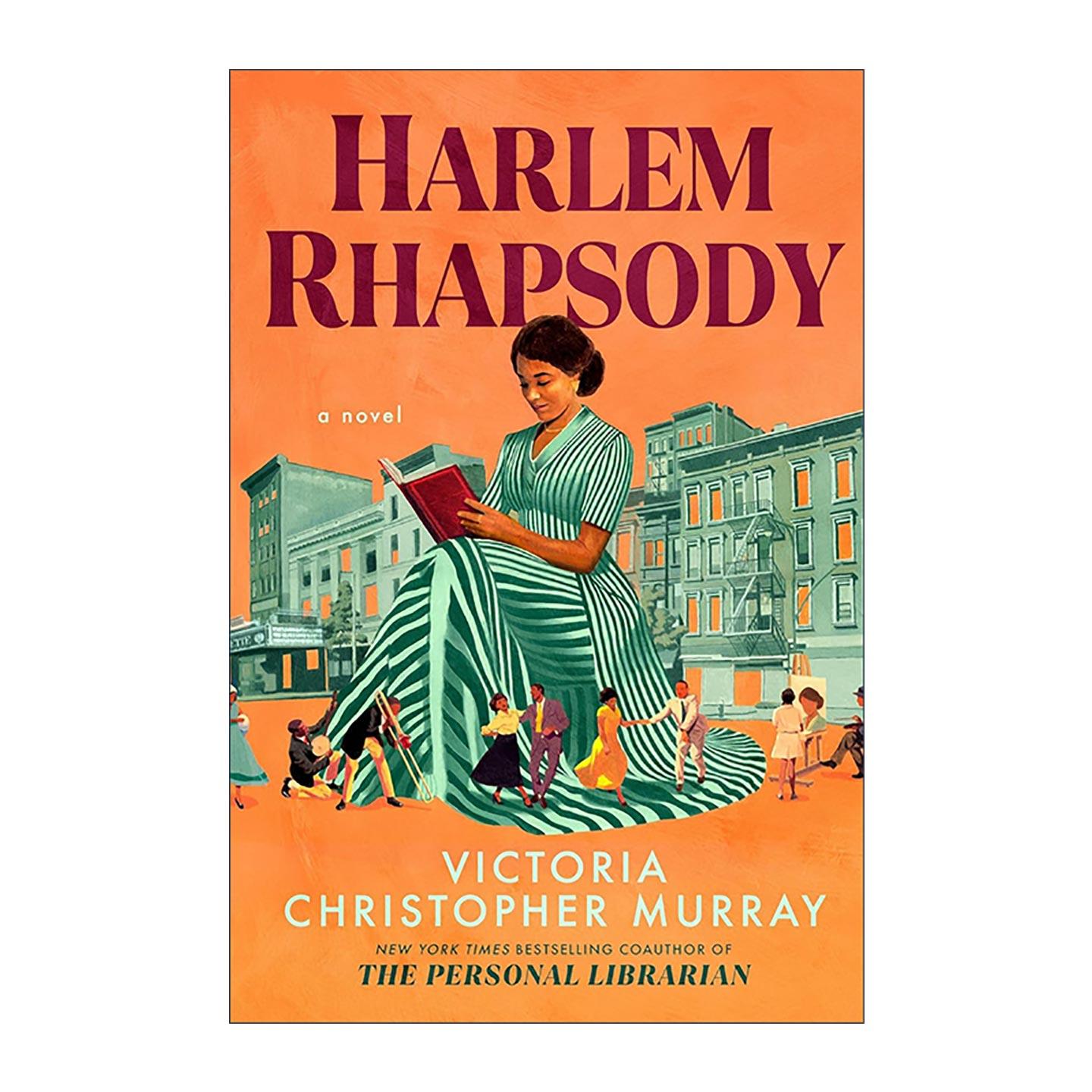 英文原版 Harlem Rhapsody 哈莱姆狂想曲 私人图书馆员作者维多利亚·克里斯多弗·莫瑞 英文版 进口英语原版书籍