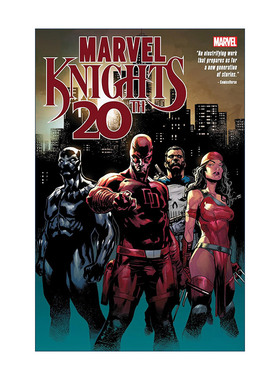 英文原版 Marvel Knights 漫威骑士20周年纪念版 漫威漫画 Donny Cates 英文版 进口英语原版书籍