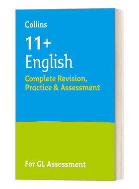 英文原版 11+English Complete Revision Practice and Assessment for GL 柯林斯英国小升初英语复习指南及训练 英文版进口英语书