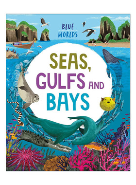 英文原版 Blue Worlds Seas Gulfs and Bays 蓝色世界 海洋 海湾和湾 儿童自然科普百科绘本 英文版 进口英语原版书籍