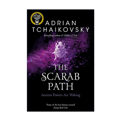 英文原版 The Scarab Path 圣甲虫之路 奇幻小说 雨果奖得主Adrian Tchaikovsky 昆虫帝国系列Shadows of the Apt进口英语原版书籍