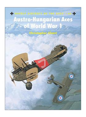 英文原版 Austro-Hungarian Aces of World War 1 一战奥匈帝国飞行机 飞行员系列 英文版 进口英语原版书籍