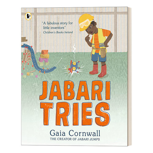 英文原版绘本 Jabari Tries 贾巴里 Gaia Cornwall 英文版 进口英语原版书籍
