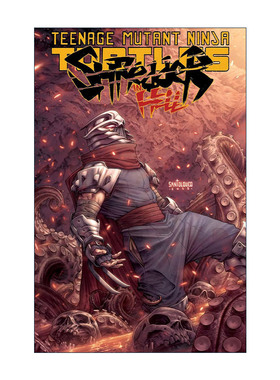 英文原版 Teenage Mutant Ninja Turtles Shredder In Hell 忍者神龟 地狱碎纸机 IDW漫画 Mateus Santolouco 进口英语原版书籍