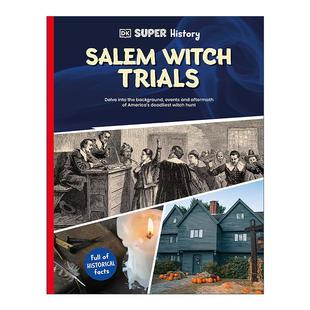 塞勒姆女巫审判案 Witch 英文原版 超级历史系列 进口英语原版 History 英文版 Super 书籍 Salem 儿童科普百科读物 Trials
