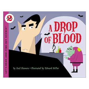 一滴血 Read Out Find Let 自然科学启蒙阅读与发现2级 英文原版 Blood and Drop 进口英语书籍 儿童绘本