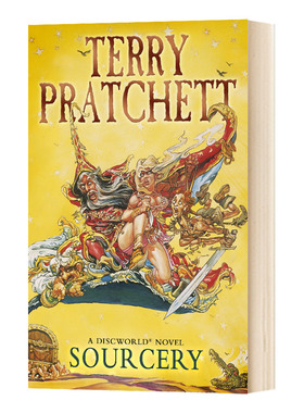 碟形世界5 大法 Discworld Novel 5 Sourcery 英文原版科幻小说 进口英语文学书籍