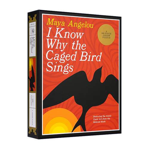 英文原版 I Know Why The Caged Bird Sings 我知道笼中鸟为何歌唱 500片拼图 玛雅?安吉洛 英文版 进口英语原版书籍