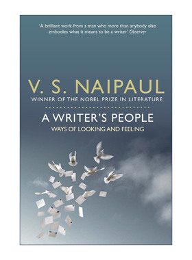 英文原版 A Writer's People 作家看人 看 这个世界 诺贝尔文学奖得主奈保尔 V.S.Naipaul 英文版 进口英语原版书籍