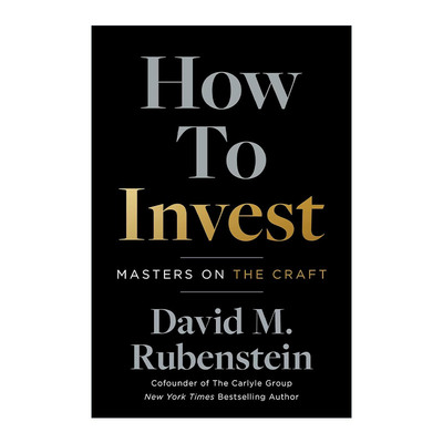 英文原版 How to Invest 如何投资 来自投资大师的建议 大卫·鲁宾斯坦 英文版 进口英语原版书籍