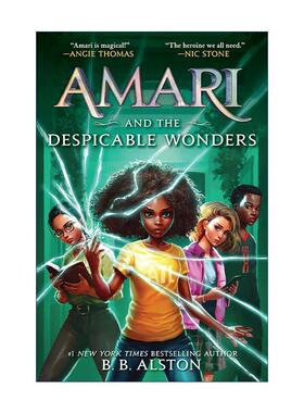 英文原版 Amari and the Despicable Wonders 阿玛瑞和黑夜兄弟3 阿玛瑞和卑鄙奇迹 精装 英文版 进口英语原版书籍