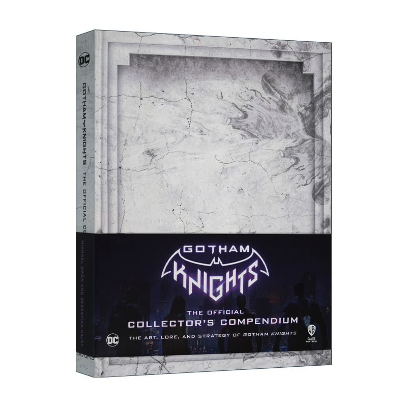 英文原版 Gotham Knights The Official Collector's Compendium 蝙蝠侠哥谭骑士 游戏设定集及攻略 精装 英文版 进口英语原版书籍