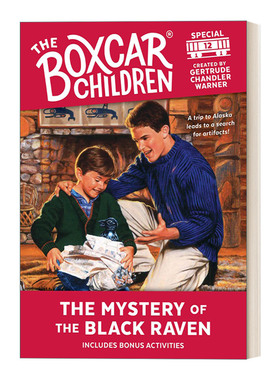 英文原版 The Boxcar Children Specials#12 The Mystery of the Black Raven 棚车少年特辑#12黑鸦之谜 英文版 进口英语原版书籍