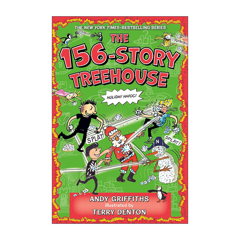 英文原版 The 156-Story Treehouse 小屁孩树屋历险记 104层树屋故事 英文版 进口英语原版书籍