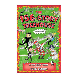 英文原版 The 156-Story Treehouse 小屁孩树屋历险记 104层树屋故事 英文版 进口英语原版书籍