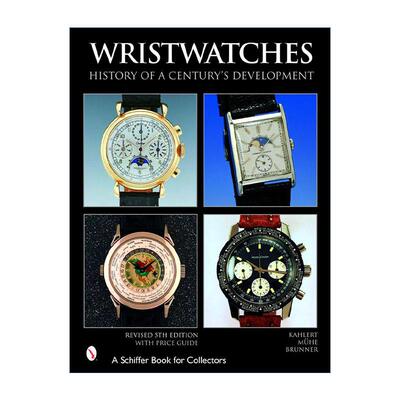英文原版 Wristwatches 腕表 百年发展史 收藏插图指南 第五版修订版 含价值参考 精装 英文版 进口英语原版书籍