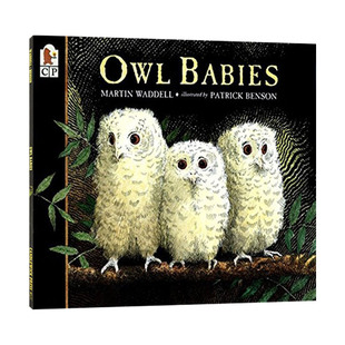 英文原版绘本 Owl Babies 小猫头鹰 童趣绘本 学前教育 4-6岁 Martin Waddell 英文版 进口英语原版书籍