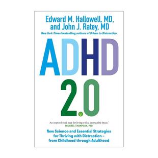 英文原版 ADHD 2.0 分心的优势 爱德华·哈洛韦尔 英文版 进口英语原版书籍