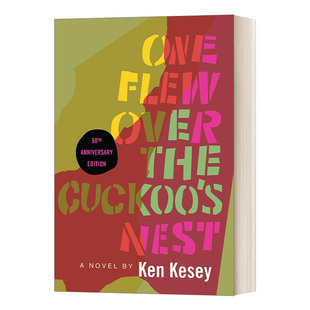 Cuckoo 50周年纪念版 小说 the Flew 英文版 飞越疯人院 Nest 进口英语原版 Anniversary Over Edition One 英文原版 书籍 50th