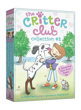 英文原版 The Critter Club Collection #2 Boxed Set 动物俱乐部5-8册盒装 章节桥梁书 动物友谊主题 英文版 进口英语原版书籍