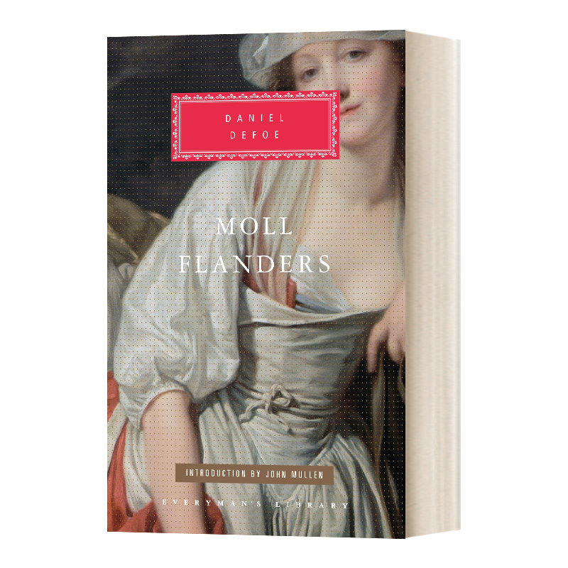 摩尔·弗兰德斯 人人图书馆精装收藏版 Moll Flanders 英文原版小说 进口英语书籍