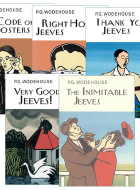万能管家吉夫斯系列5册 Everyman's Library P G WODEHOUSE P.G.伍德豪斯 Everyman精装收藏版 英文原版小说 进口英语书籍