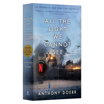 英文原版小说 All the Light We Cannot See 所有我们看不见的光 NETFLIX剧版影视封面 2015普利策小说奖 英文版 进口英语书籍