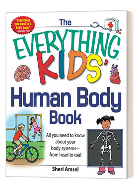 The Everything Kids' Human Body Book 孩子的百宝箱 人体 英文原版儿童科普读物 进口英语书籍
