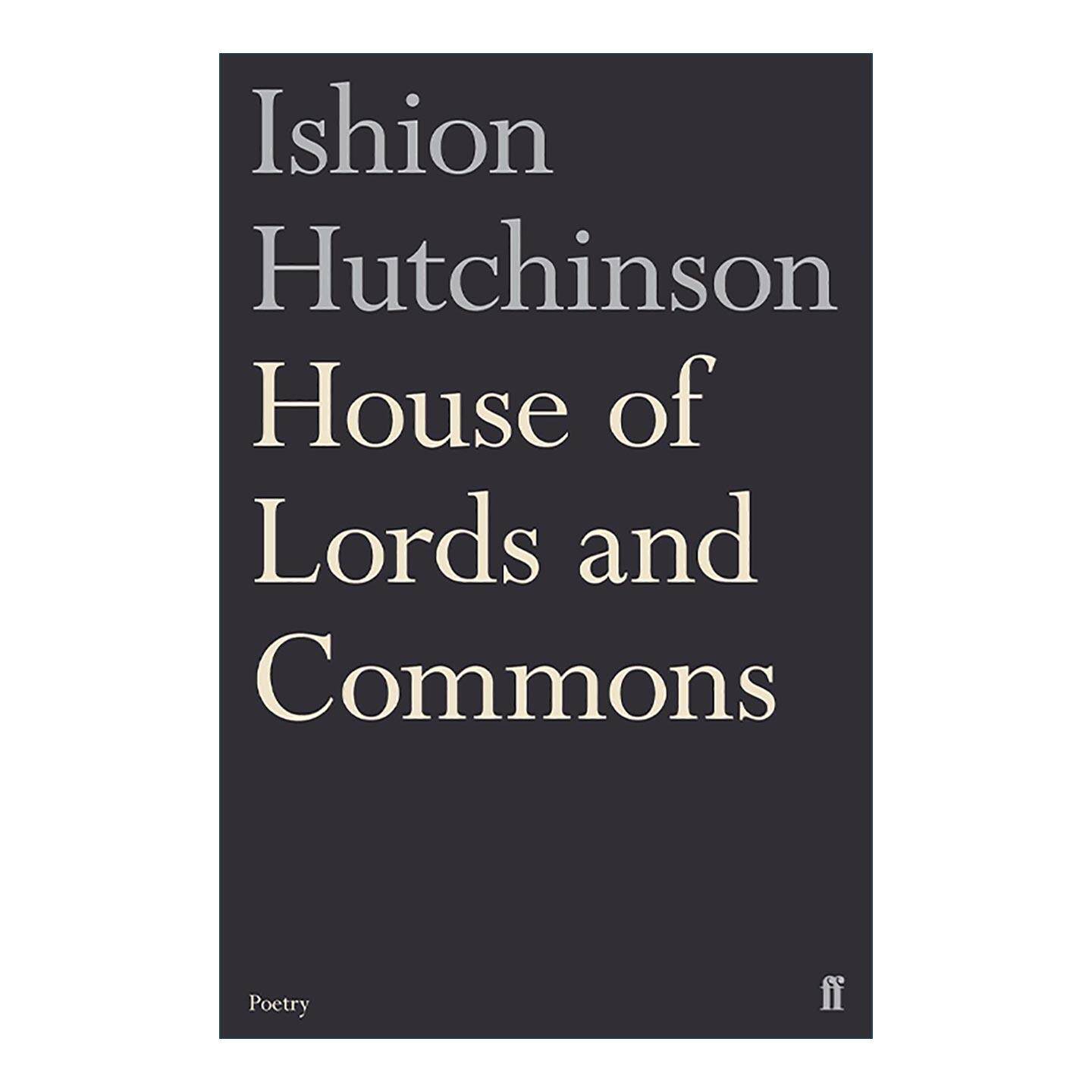 英文原版 House of Lords and Commons 贵族院和平民院 全美书评人协会奖诗歌奖 英文版 进口英语原版书籍