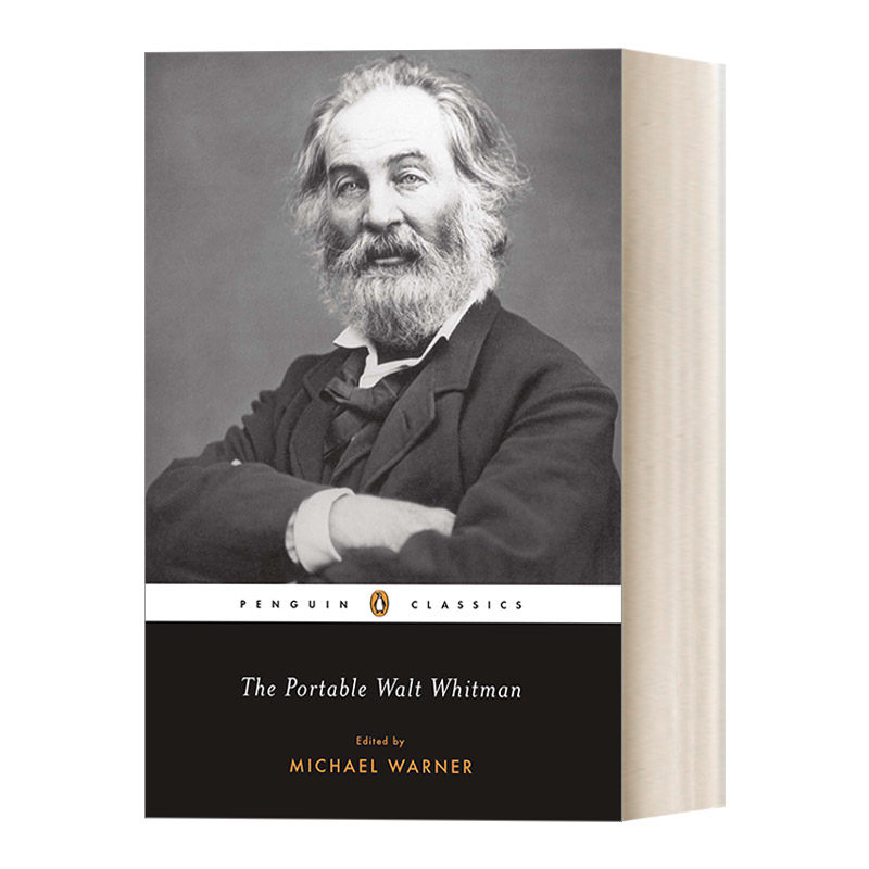 英文原版 the portable walt whitman 沃尔特·惠特曼便携式读本 企鹅