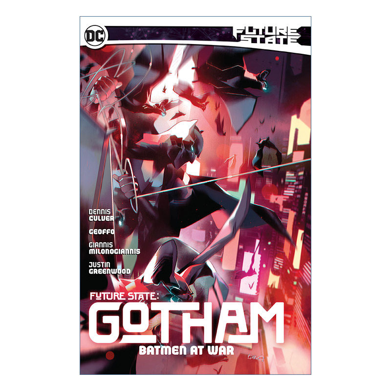 DC漫画 未来态 哥谭 红头罩3 Future State Gotham Vol. 3 蝙蝠侠大战 Dennis Culver 英文原版漫画画册 进口英语书籍