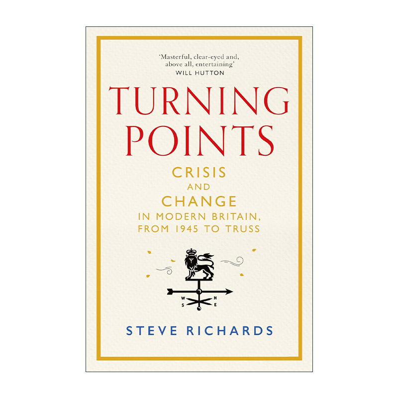 英文原版 Turning Points 转折点 现代英国的危机与变革 欧洲历史精装 英文版 进口英语原版书籍