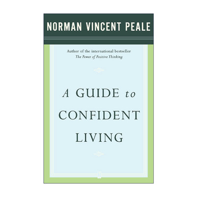 英文原版 A Guide to Confident Living 自信生活指南 诺曼文森特皮尔 英文版 进口英语原版书籍