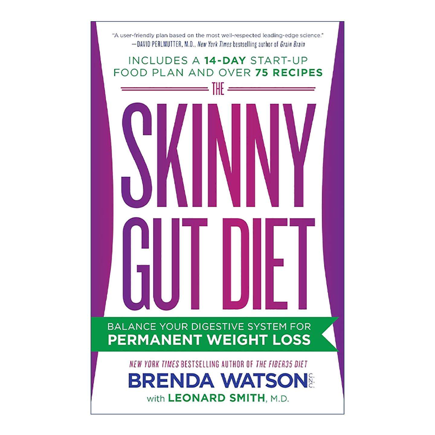 英文原版 The Skinny Gut Diet 瘦肠饮食 平衡消化系统的永久减肥计划 健康指南 Brenda Watson 英文版 进口英语原版书籍