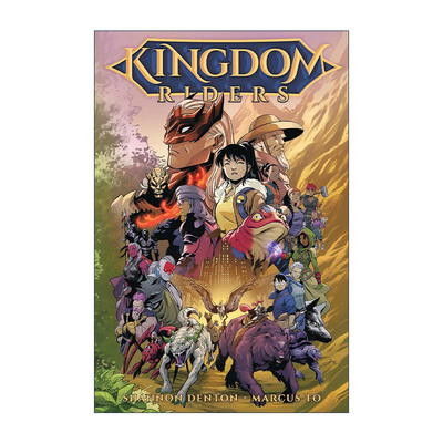 英文原版 Kingdom Riders 王国骑士 儿童奇幻冒险漫画 Shannon Eric Denton 英文版 进口英语原版书籍
