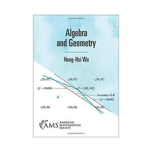 英文原版 Algebra and Geometry 代数与几何 伍鸿熙 英文版 进口英语原版书籍
