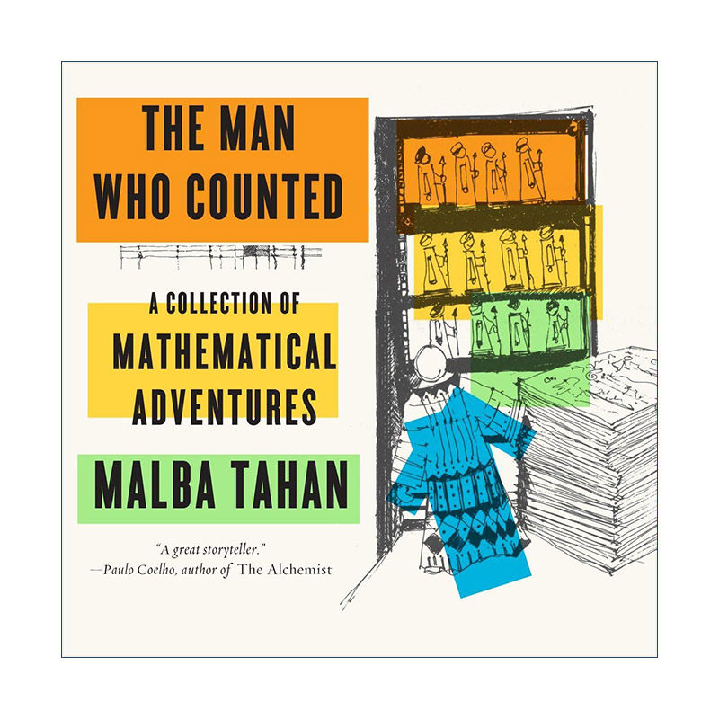 英文原版 The Man Who Counted 数学天方夜谭 奇幻的经典数学冒险故事 Malba Tahan 英文版 进口英语原版书籍