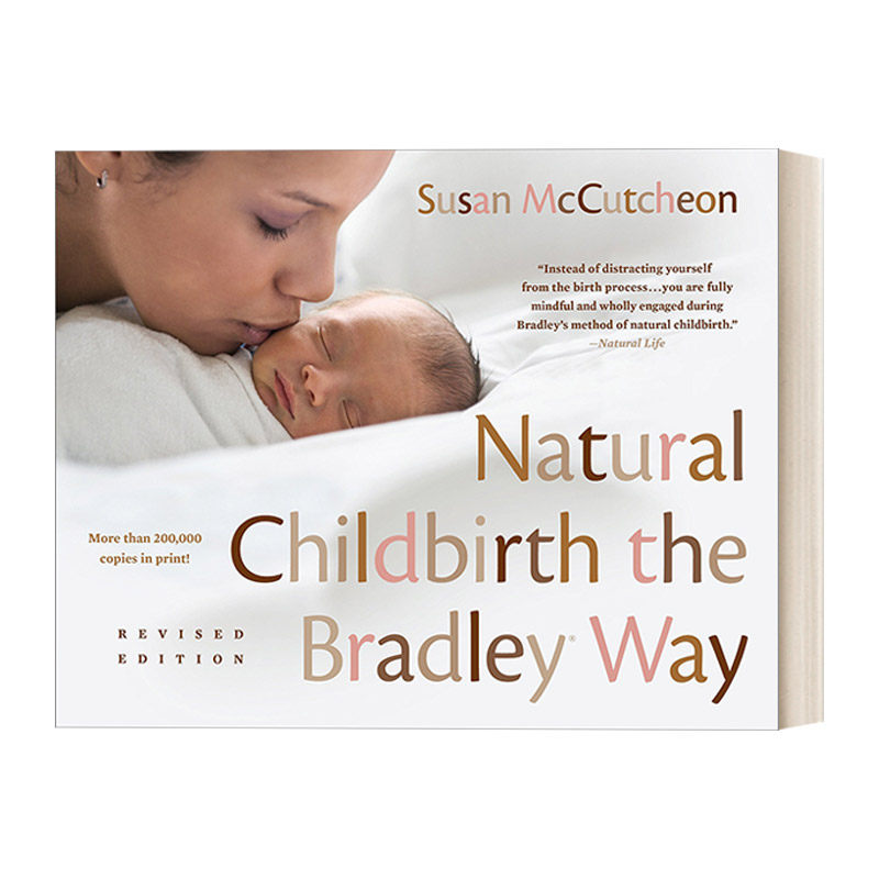 英文原版 Natural Childbirth the Bradley Way Revised Edition 布莱德雷自然分娩法 修订版 女性健康 怀孕 英文版 进口英语书籍
