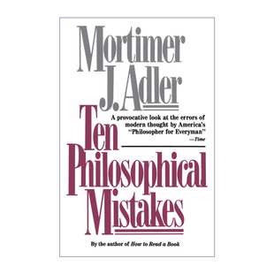 哲學 Mistakes Philosophical 如何讀讀一本書作者艾德勒 你不得不知 十大哲學錯誤 迷途 Ten