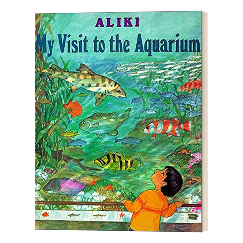 逛逛水族馆英文原版儿童绘本