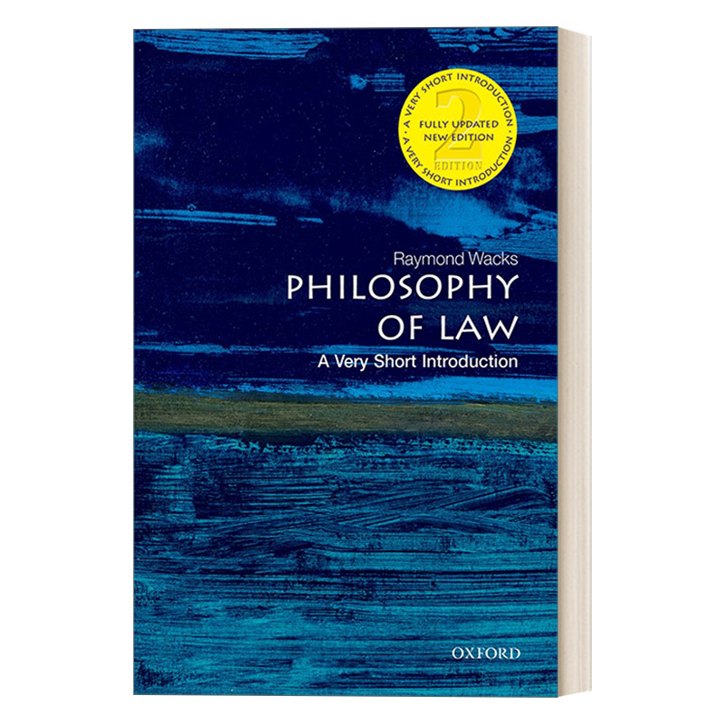 牛津通识读本 法律哲学 Philosophy of Law A Very Short Introduction 英文原版法律类读物 进口英语书籍